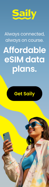 Saily Affordable eSIM Vertical Banner